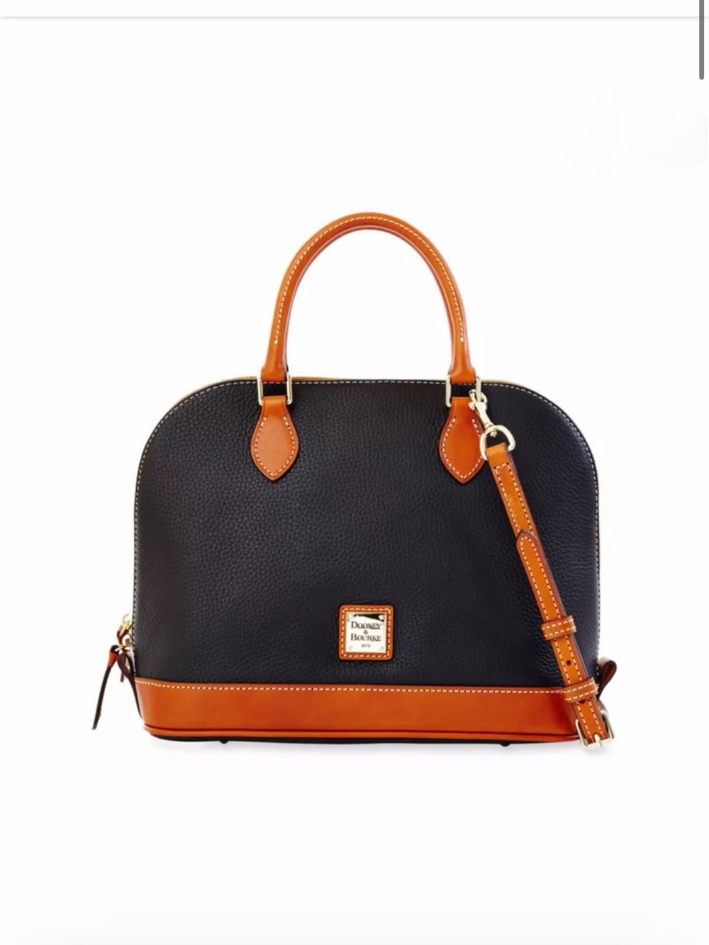 Vintage Dooney & Bourke Zip Zip Satchel